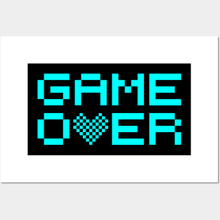 Game over Posters and Art